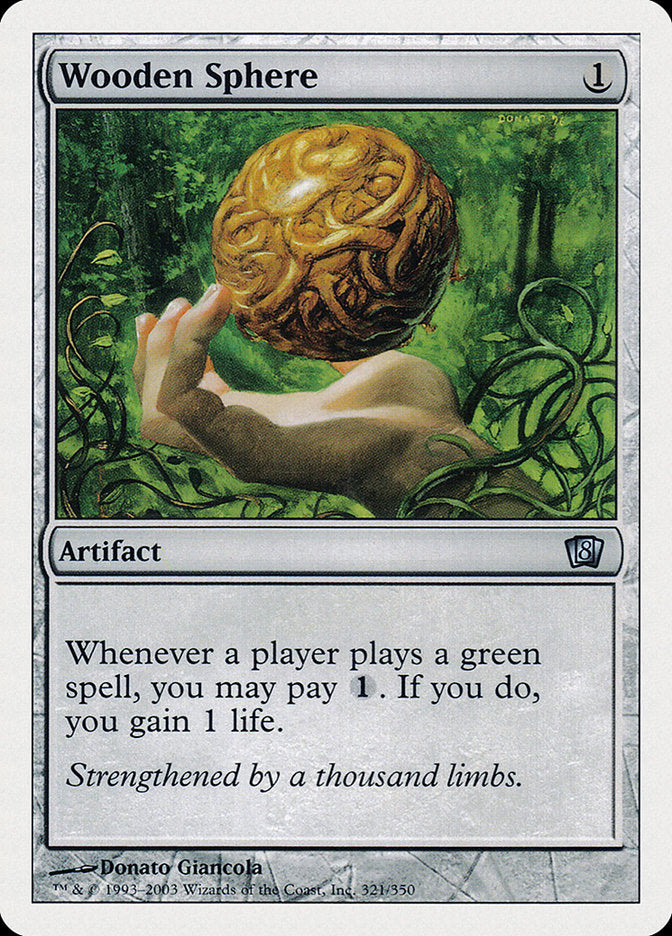 Wooden Sphere - Foil