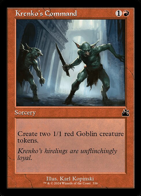 Krenko's Command - Foil