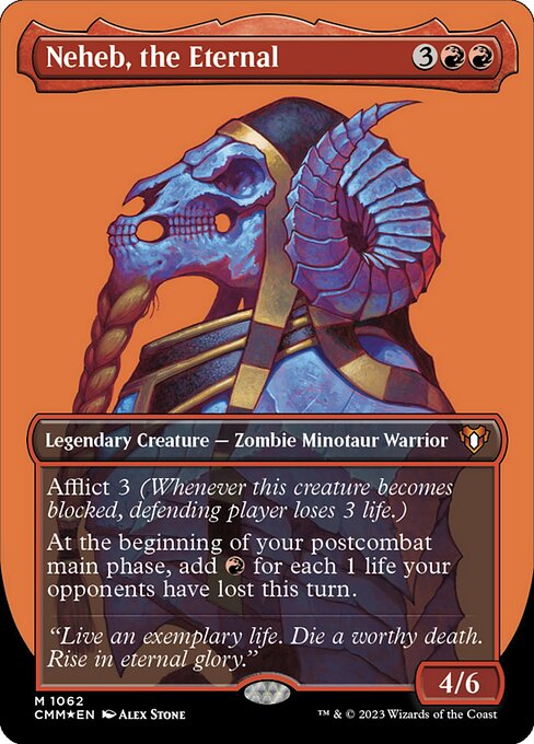 Neheb, the Eternal - Textured Foil