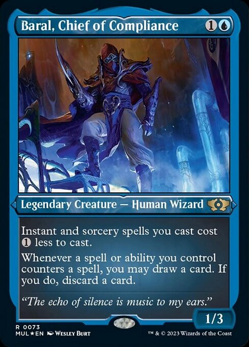 Baral, Chief of Compliance - Foil-Etched