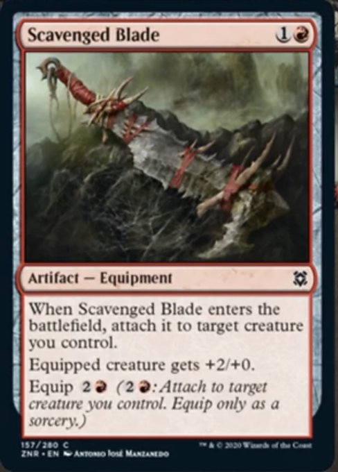 Scavenged Blade - Foil