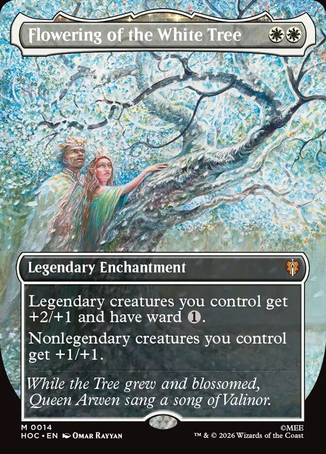 Flowering of the White Tree - Foil