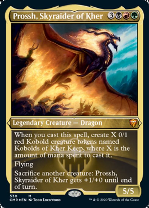 Prossh, Skyraider of Kher - Foil-Etched