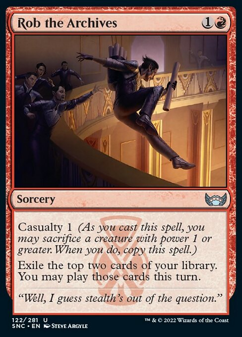 Rob the Archives - Foil