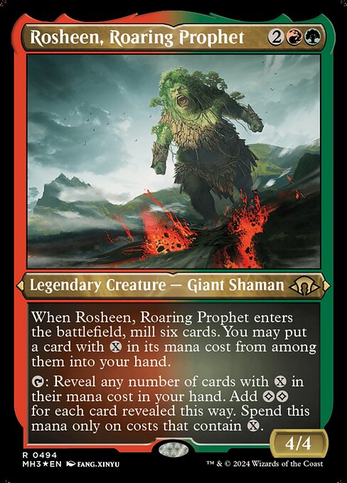 Rosheen, Roaring Prophet - Foil-Etched