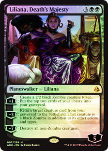 Liliana, Death's Majesty - Foil