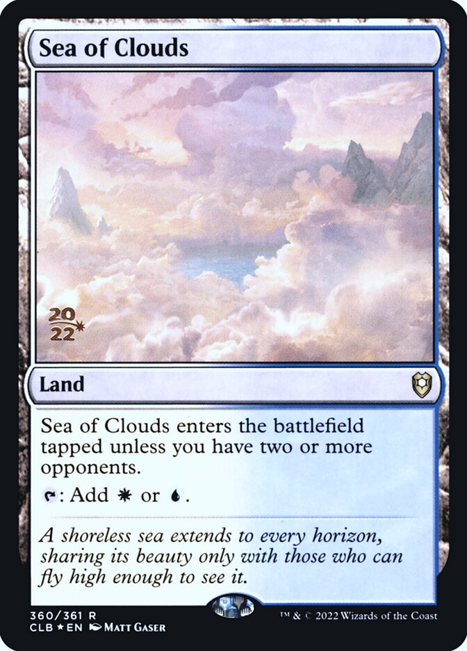 Sea of Clouds - Prerelease Promo - Foil
