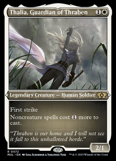 Thalia, Guardian of Thraben - Foil-Etched