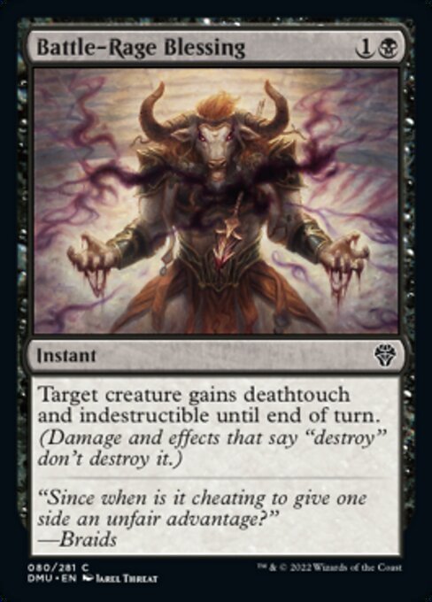 Battle-Rage Blessing - Foil