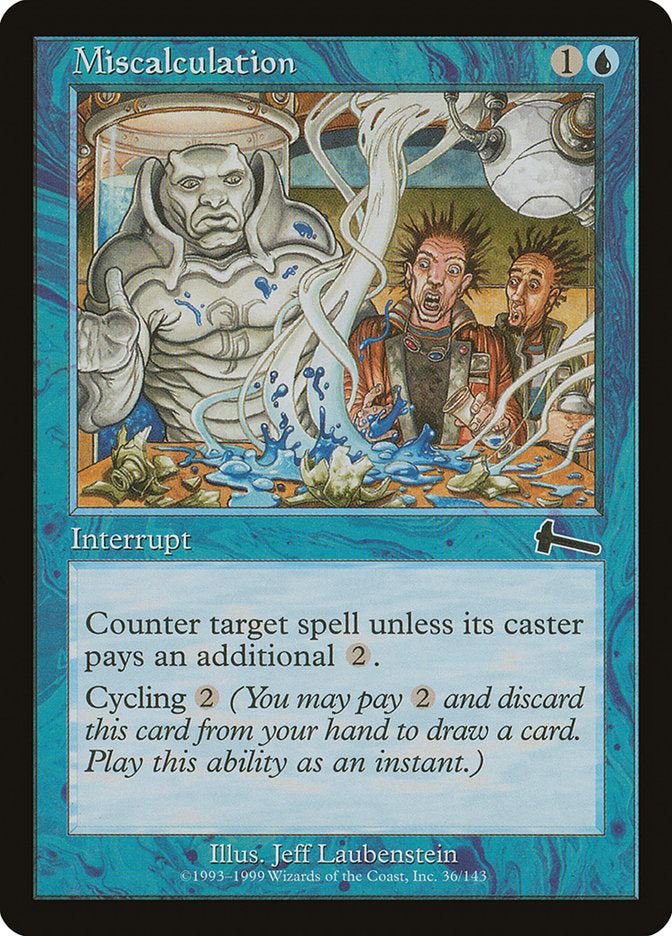 Miscalculation - Foil