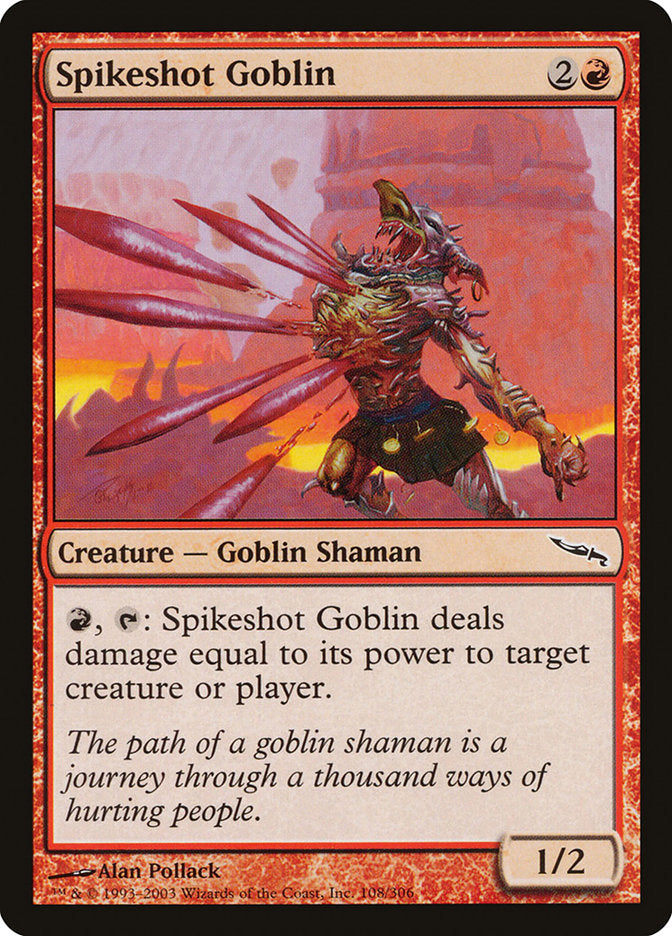 Spikeshot Goblin - Foil