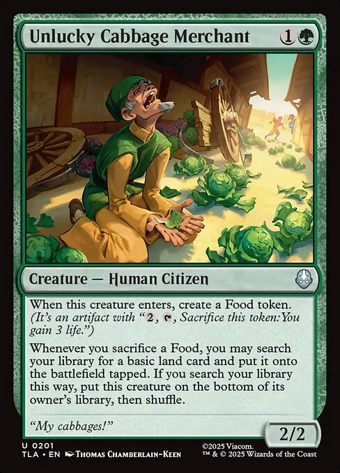Unlucky Cabbage Merchant - Foil