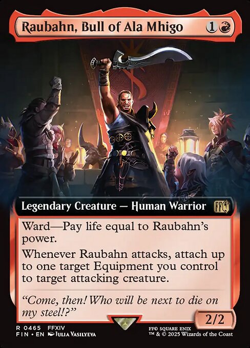 Raubahn, Bull of Ala Mhigo - Foil