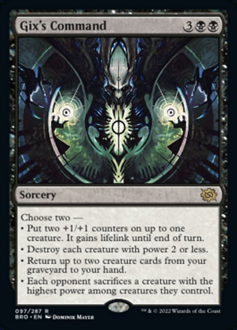 Gix's Command - Foil