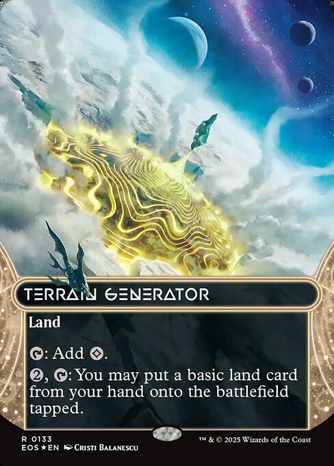 Terrain Generator - Galaxy Foil