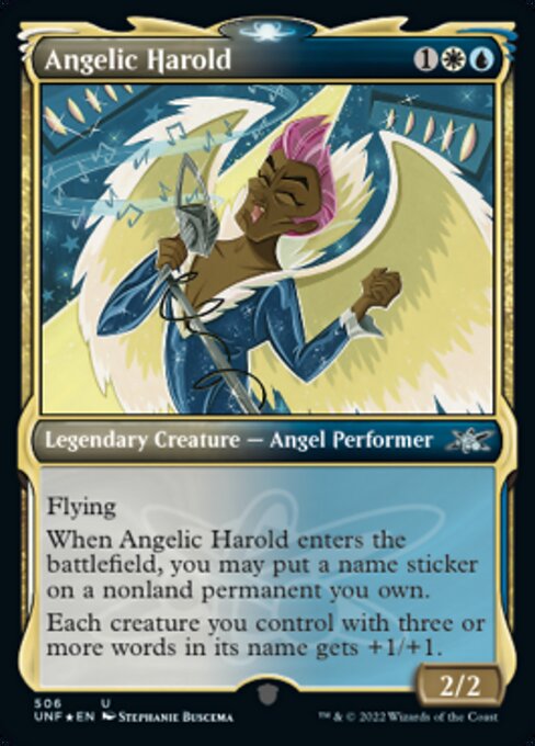 Angelic Harold - Galaxy Foil