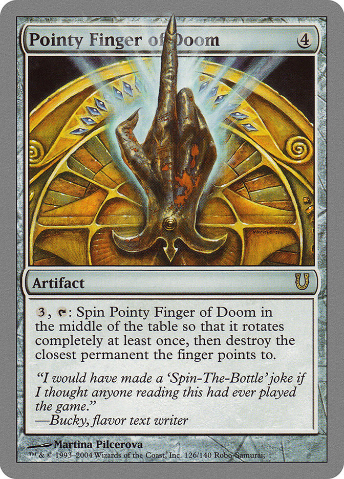 Pointy Finger Of Doom