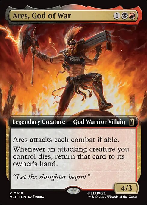 Ares, God of War - Foil