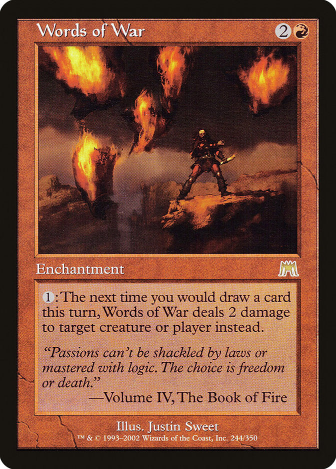 Words of War - Foil