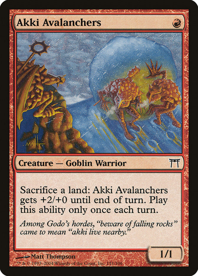 Akki Avalanchers - Foil