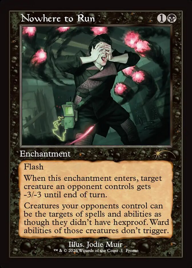 Nowhere to Run - Fracture Foil - Standard Showdown