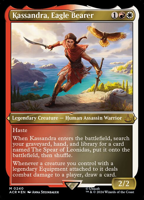 Kassandra, Eagle Bearer - Foil-Etched
