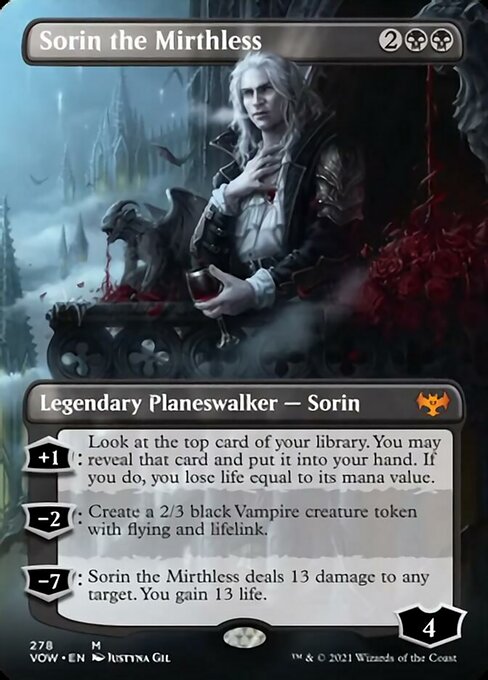 Sorin the Mirthless - Foil