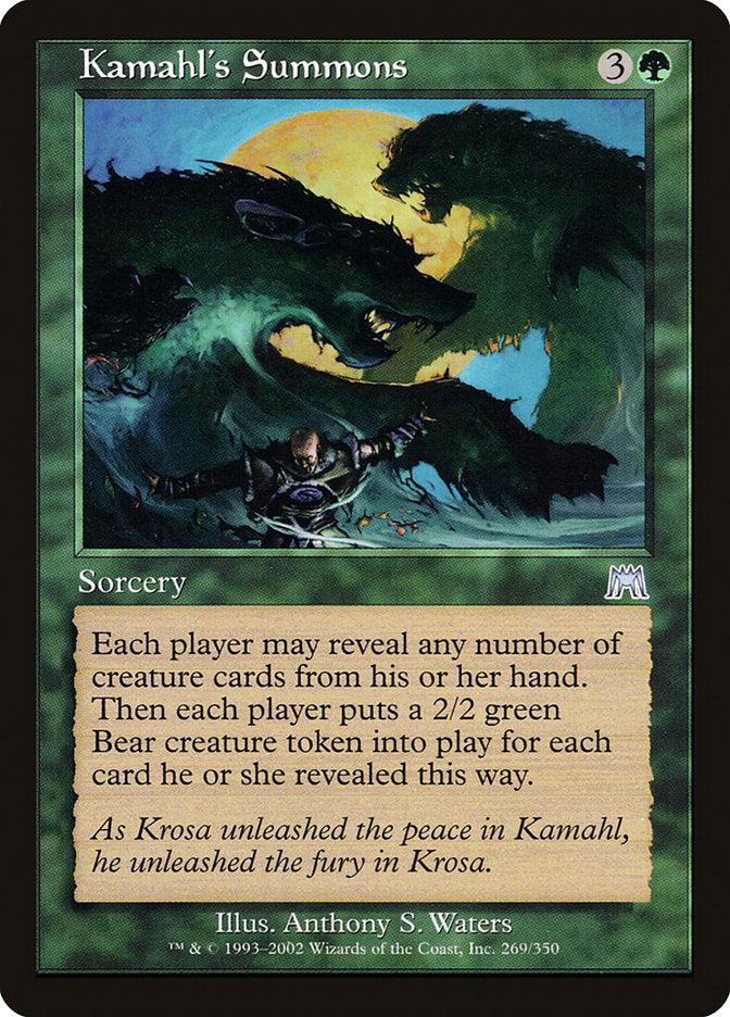 Kamahl's Summons - Foil