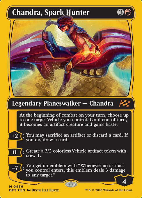 Chandra, Spark Hunter - First Place Foil