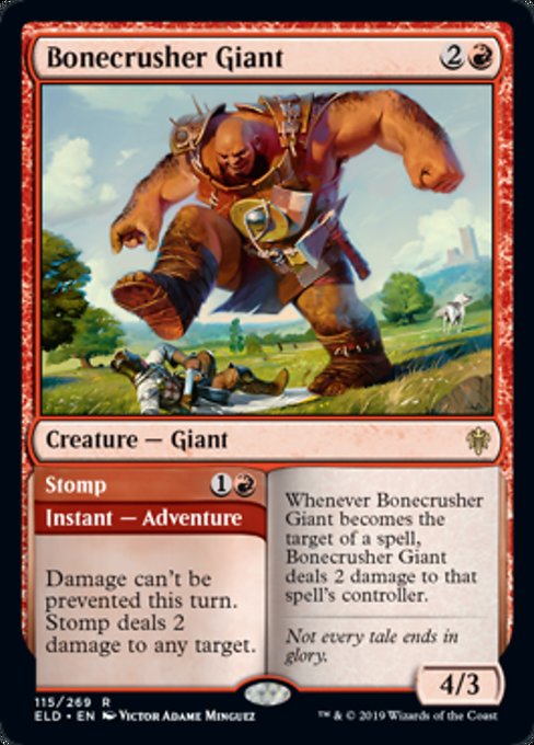 Bonecrusher Giant // Stomp - Foil