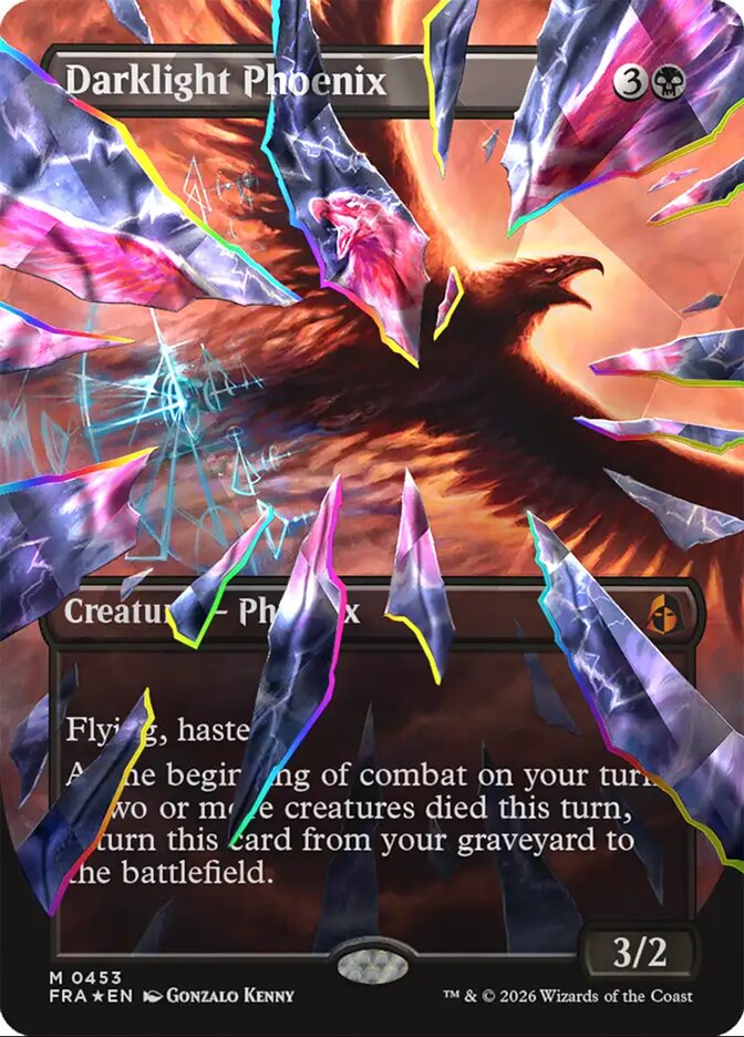 Darklight Phoenix - Facet Foil