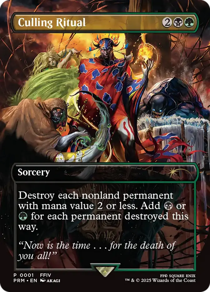 Culling Ritual - Commander Party Promo