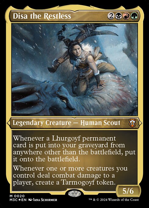 Disa the Restless - Foil-Etched