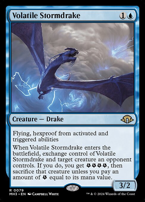 Volatile Stormdrake - Foil