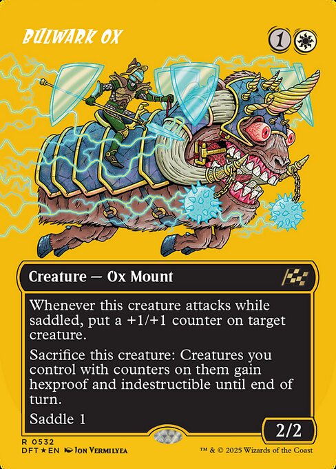 Bulwark Ox - First Place Foil