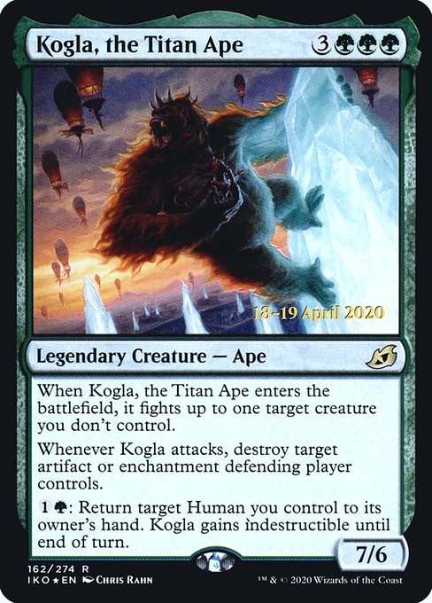 Kogla, the Titan Ape - Foil - Prerelease Promo
