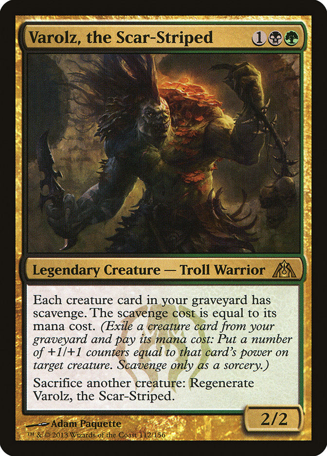 Varolz, the Scar-Striped - Foil