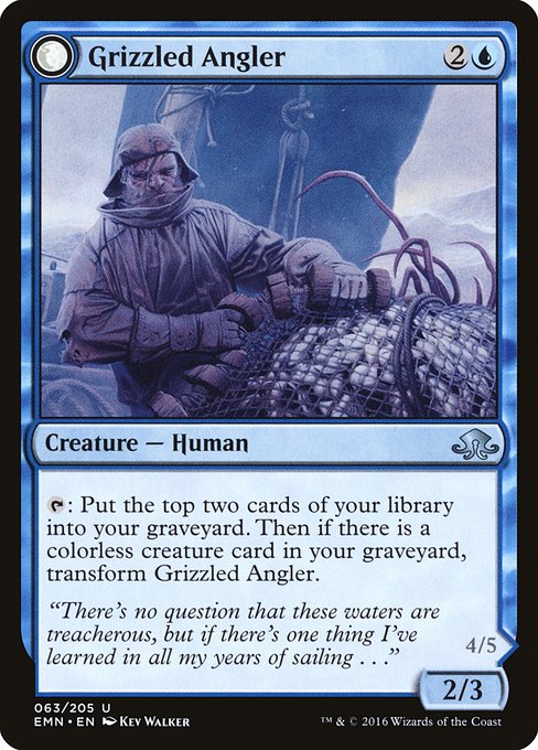 Grizzled Angler - Foil