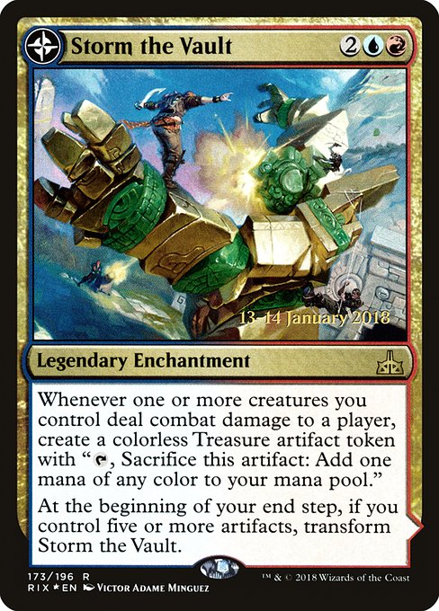 Storm the Vault - Foil - Prerelease Promo