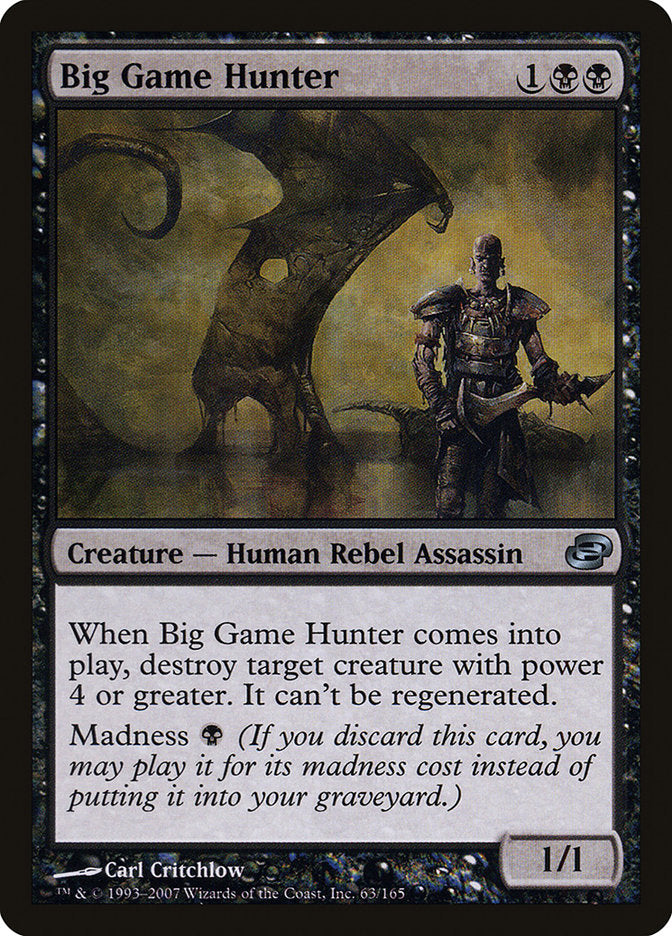 Big Game Hunter - Foil