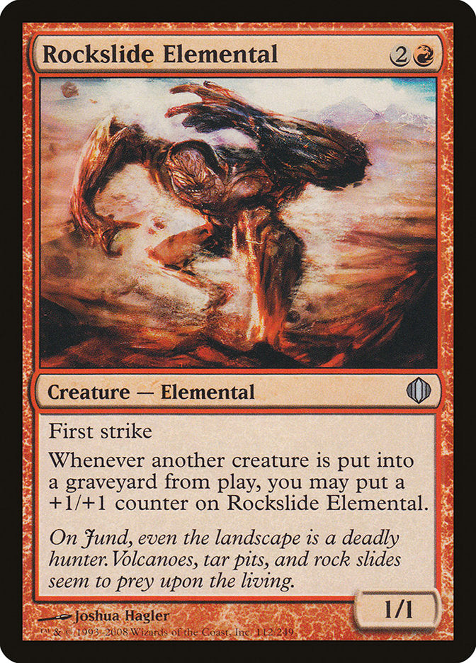 Rockslide Elemental - Foil