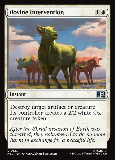 Bovine Intervention - Surge Foil