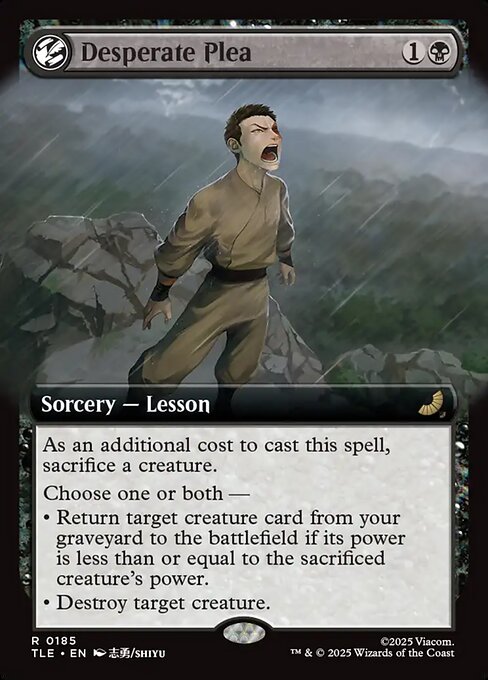 Desperate Plea - Foil
