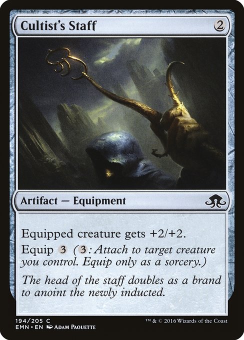 Cultist's Staff - Foil