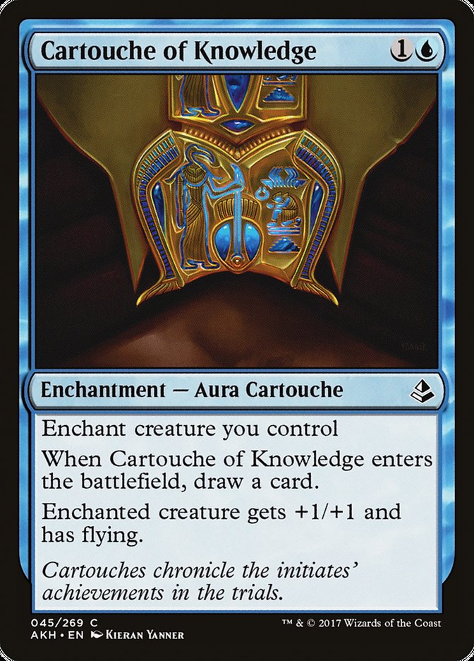 Cartouche of Knowledge - Foil
