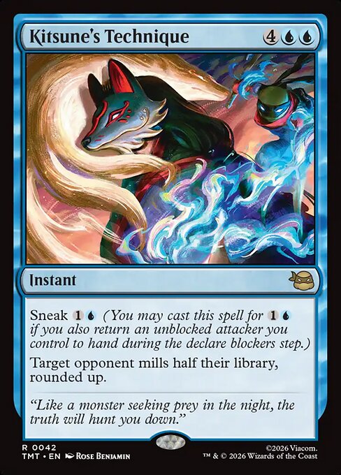 Kitsune's Technique - Foil