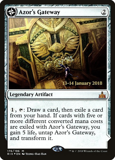 Azor's Gateway - Foil - Prerelease Promo