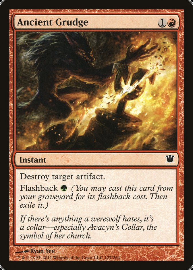 Ancient Grudge - Foil