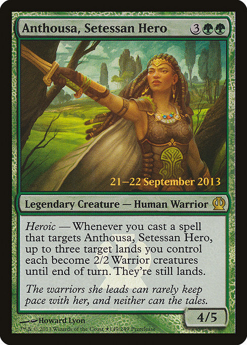 Anthousa, Setessan Hero - Foil - Prerelease Promo