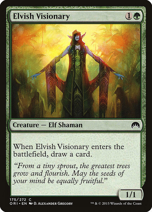 Elvish Visionary - Foil